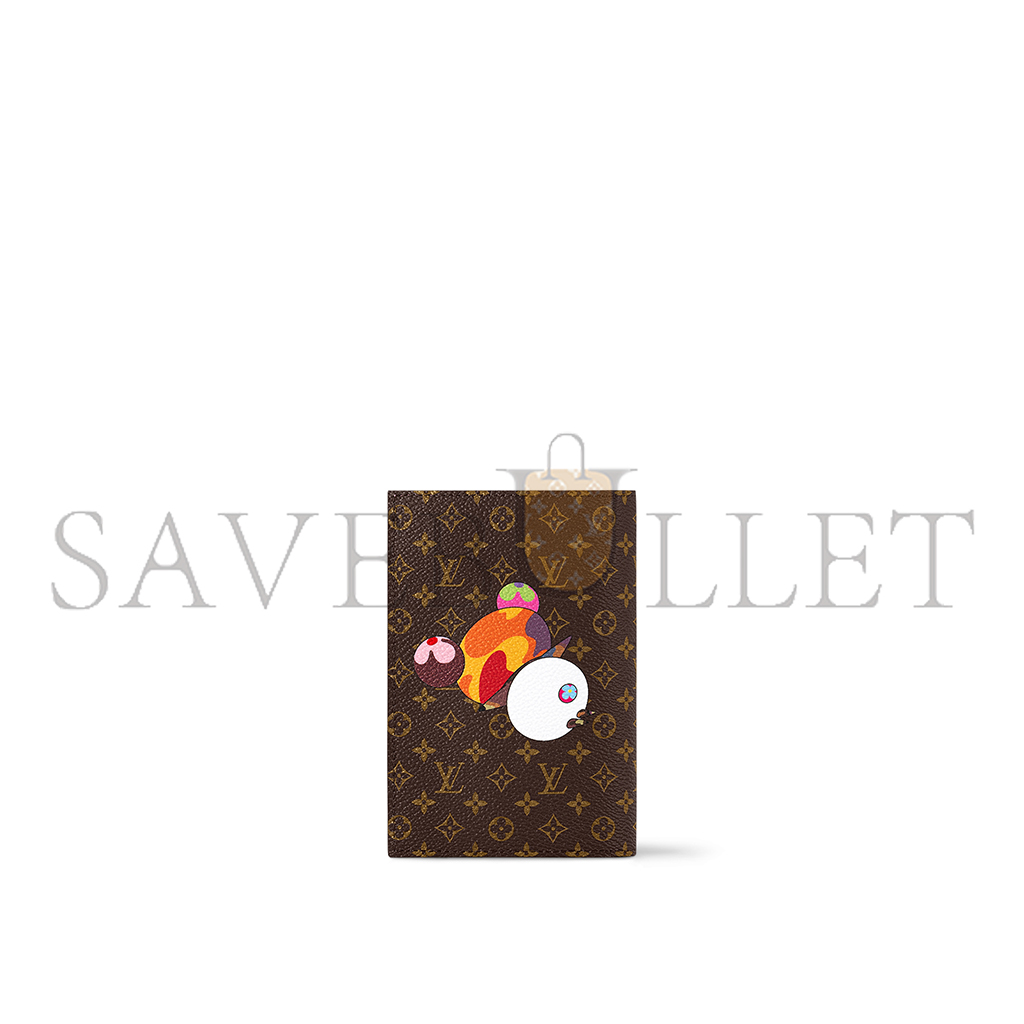 LOUIS VUITTON MURAKAMI LV X TM PASSPORT COVER M14164 (14*10*2.5cm) LOUIS VUITTON MURAKAMI LV X TM PASSPORT COVER M14164 (14*10*2.5cm)